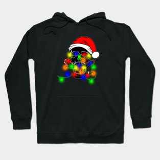 Skull Christmas Santa Claus 4# Hoodie